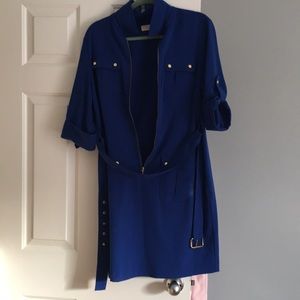 Michael Coors blue dress L